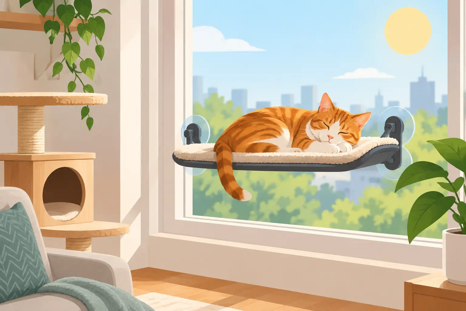 7 Best Cat Window Perches for Sunny Naps